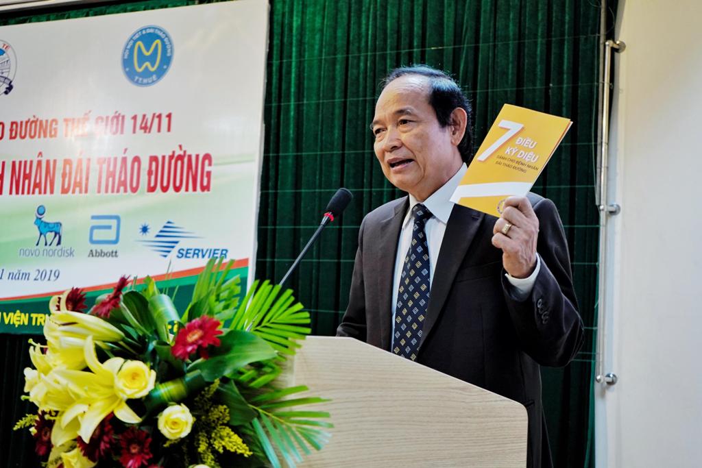 GS.TS Trần Hữu Dàng chia sẻ về tầm quan trọng của số 7 trong điều trị đái tháo đường