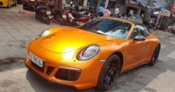 TP.HCM: Diện kiến hàng hiếm Porsche 911 Targa 4 GTS với màu sơn lạ