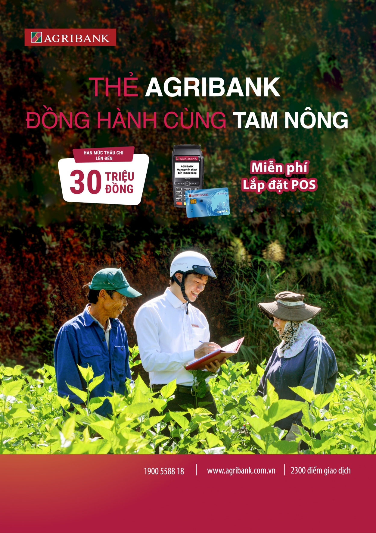 Thẻ Agribank đồng hành cùng tam nông