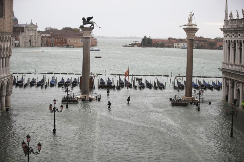 Venice chật vật tìm giải pháp khi triều cường dâng cao