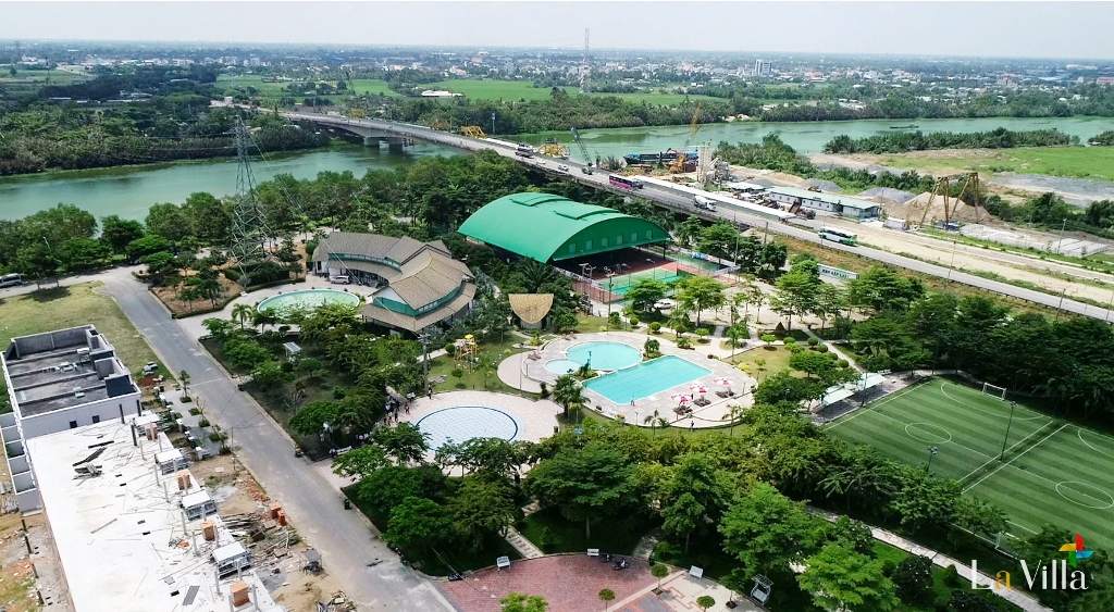 Dự án Lavilla Green City có 60% diện tích là công viên cây xanh, hồ cảnh quan, khu tiện ích công cộng