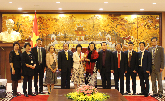 Tăng cường hợp tác giữa thủ đô Hà Nội và tỉnh Ibaraki