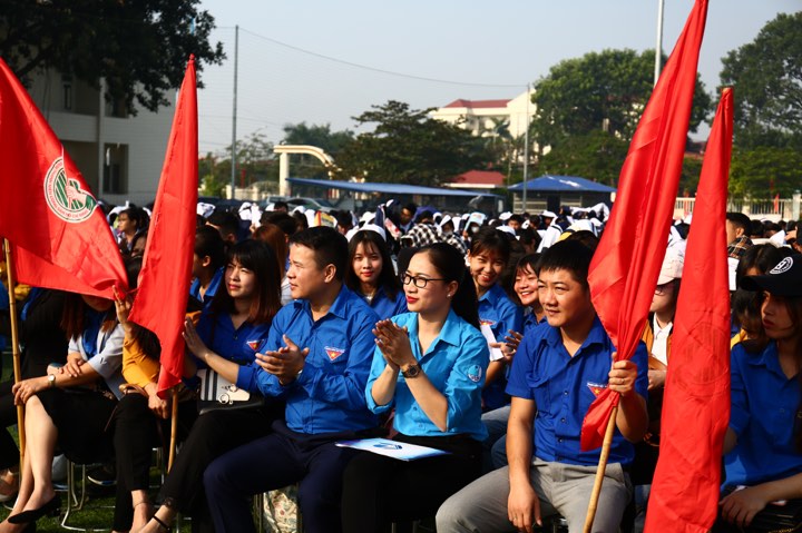 Ngày hội thu hút đông đảo đoàn viên, thanh niên tham gia