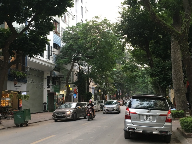 Vi phạm trên phố Hàn Thuyên