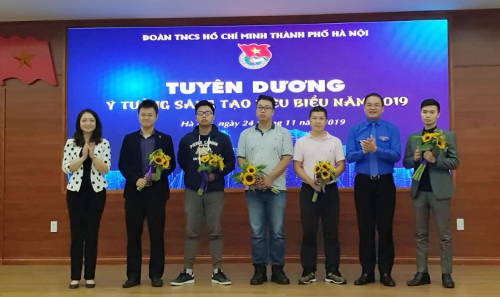 Ban Thường vụ Thành đoàn tuyên dương những cá nhân có ý tưởng sáng tạo tiêu biểu năm 2019 tại chương trình Phát động hưởng ứng cuộc thi “Tìm hiểu về Đảng Cộng sản Việt Nam”; Tuyên dương và tiếp tục triển khai các cuộc thi ý tưởng sáng tạo tiêu biểu năm 2019; Chung khảo cuộc thi ý tưởng thành phố thông minh TechFest Smartcity.