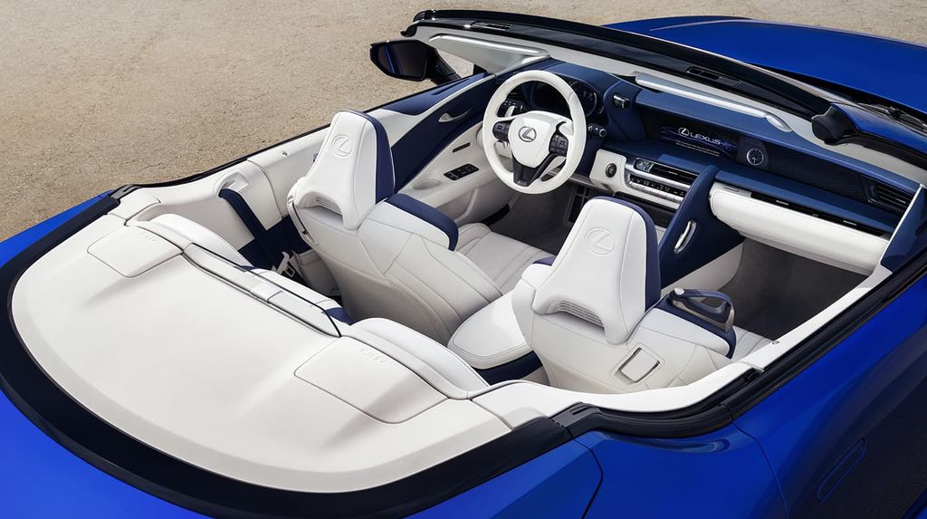 Lexus LC500 mui trần chính thức ra mắt tại Los Angeles Auto Show 2019