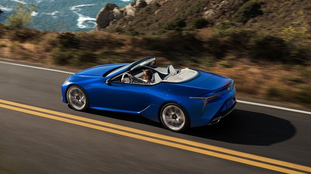 Lexus LC500 mui trần chính thức ra mắt tại Los Angeles Auto Show 2019