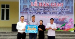 PV GAS tài trợ xây công trình trường mầm non tại Hà Tĩnh