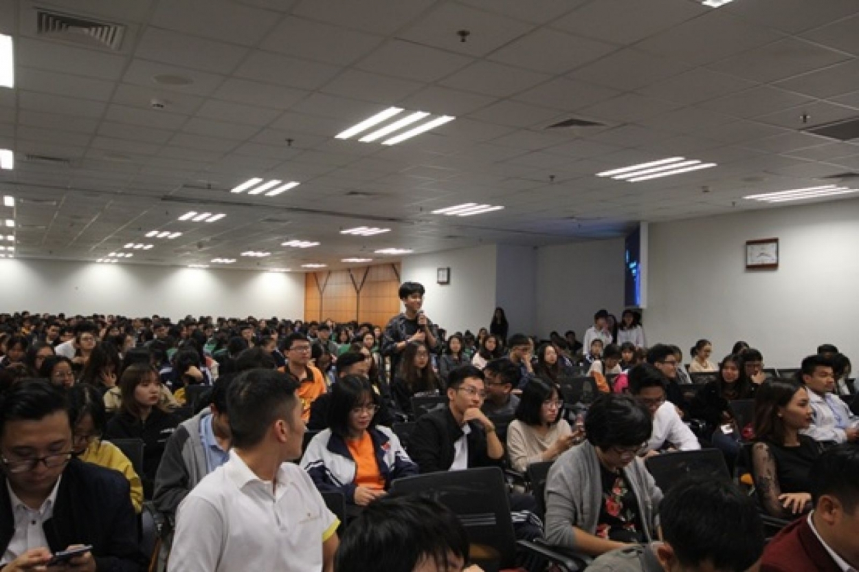 Hội thảo thu hút sự tham gia của 300 sinh viên