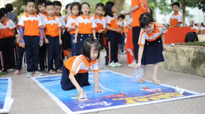 “Ngày hội tiếng Anh” lý thú của học trò trường Xuân Đỉnh