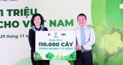 Vinamilk trồng 110.000 cây xanh chống chọi với biến đổi khí hậu tại Bình Định