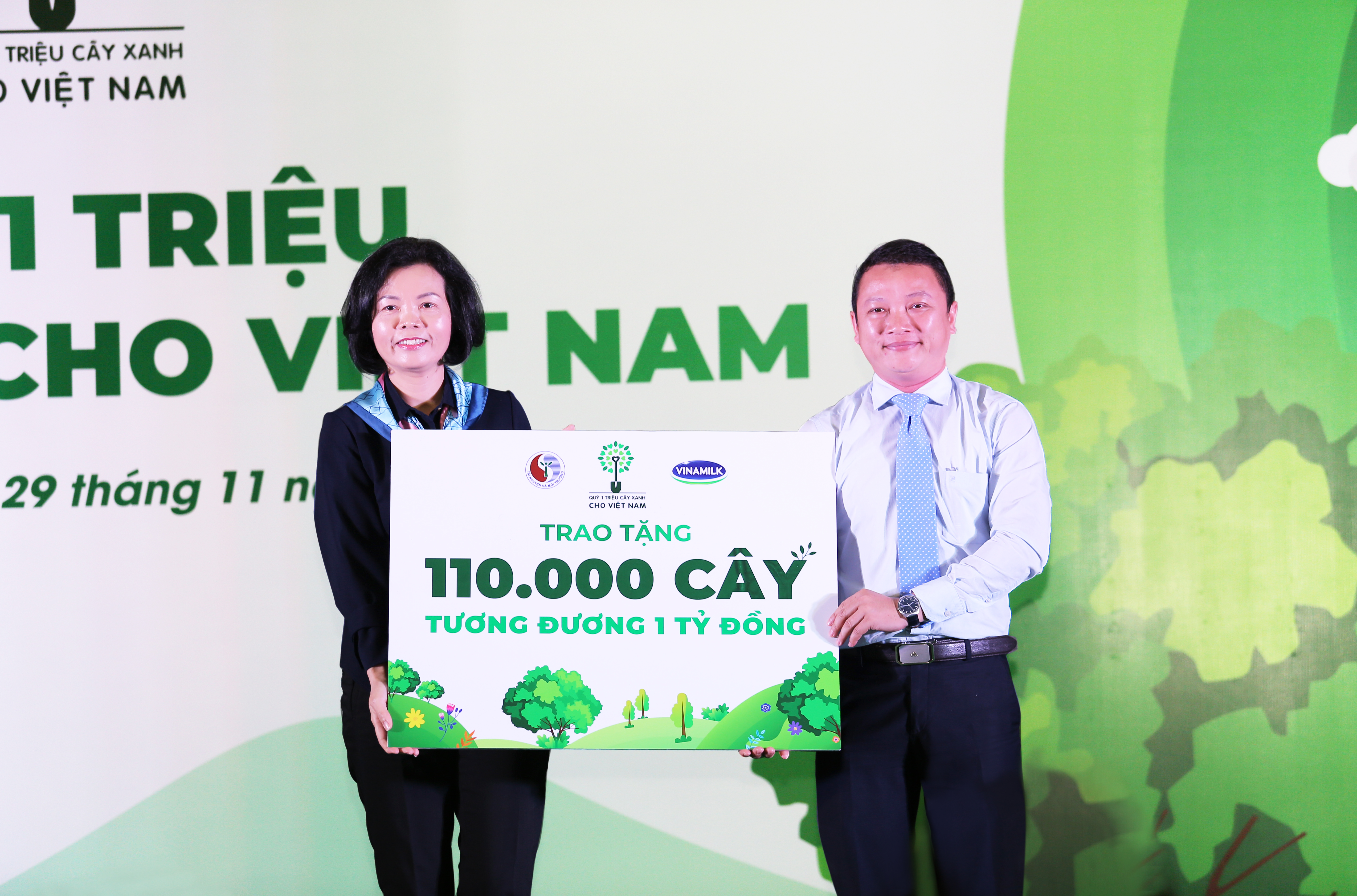 Vinamilk trồng 110.000 cây xanh chống chọi với biến đổi khí hậu tại Bình Định