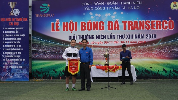 Danh hiệu Vua phá lưới thuộc về cầu thủ Trần Ngọc Bảo của đội bóng Công ty Cổ phần bến xe Hà Nội.