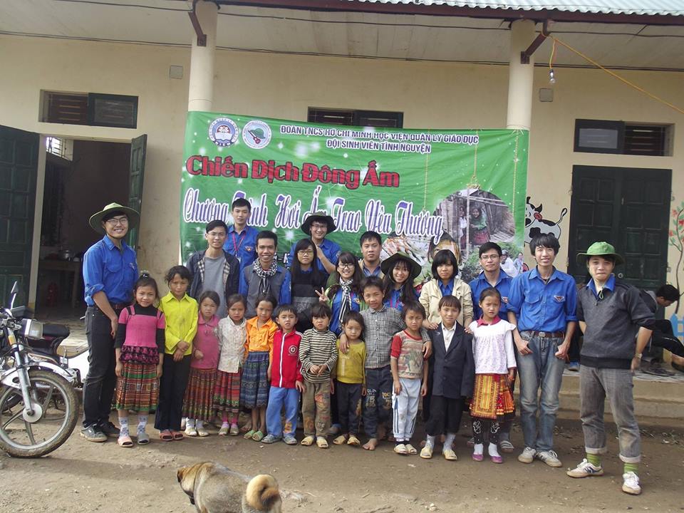 Học viện Quản lý Giáo dục phát động Chiến dịch Đông ấm 2016