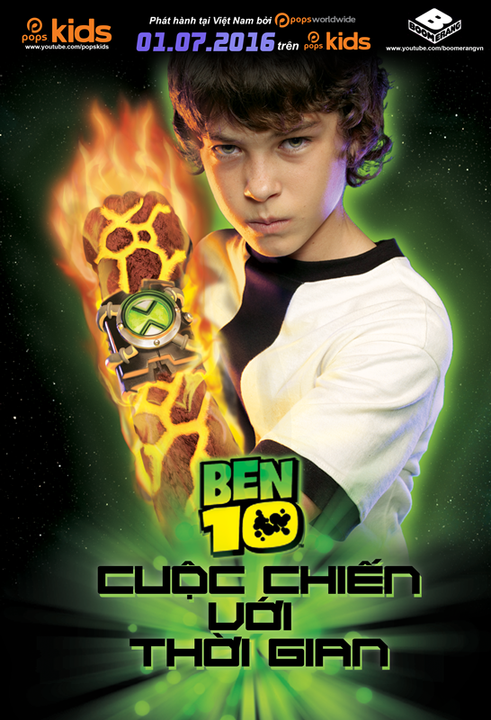 Người hùng nhí Ben 10 tấn công mùa hè cùng phiên bản lồng tiếng Việt