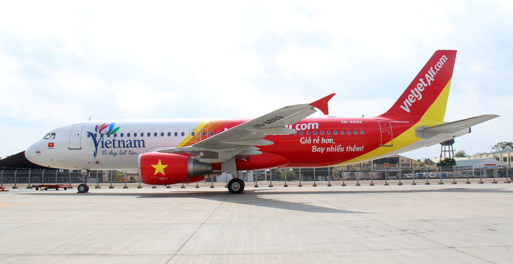 Nhiều chuyến bay Vietjet đi và đến Hải Phòng bị ảnh hưởng do bão Sarika