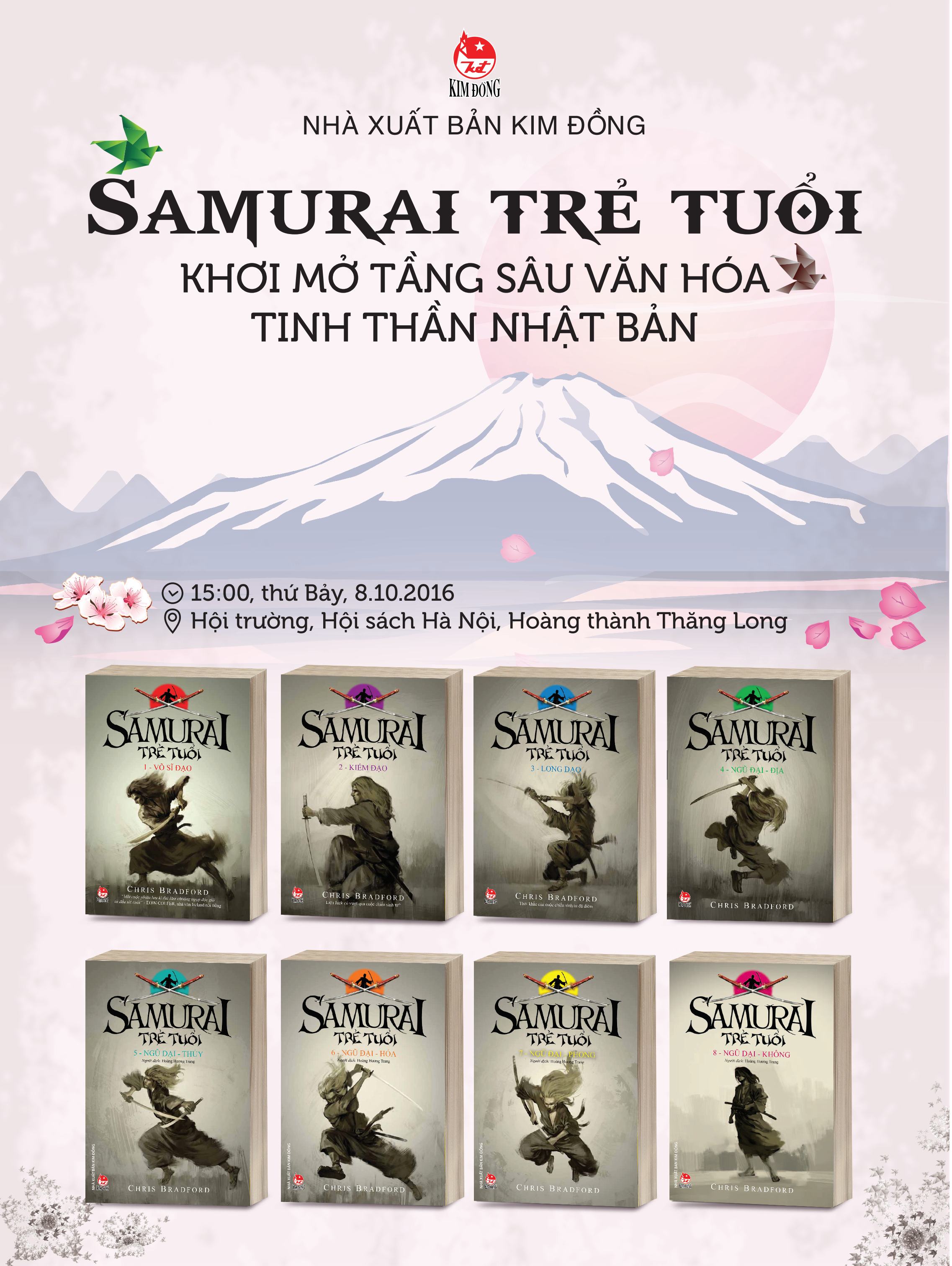 Ra mắt trọn bộ “Samurai trẻ tuổi”
