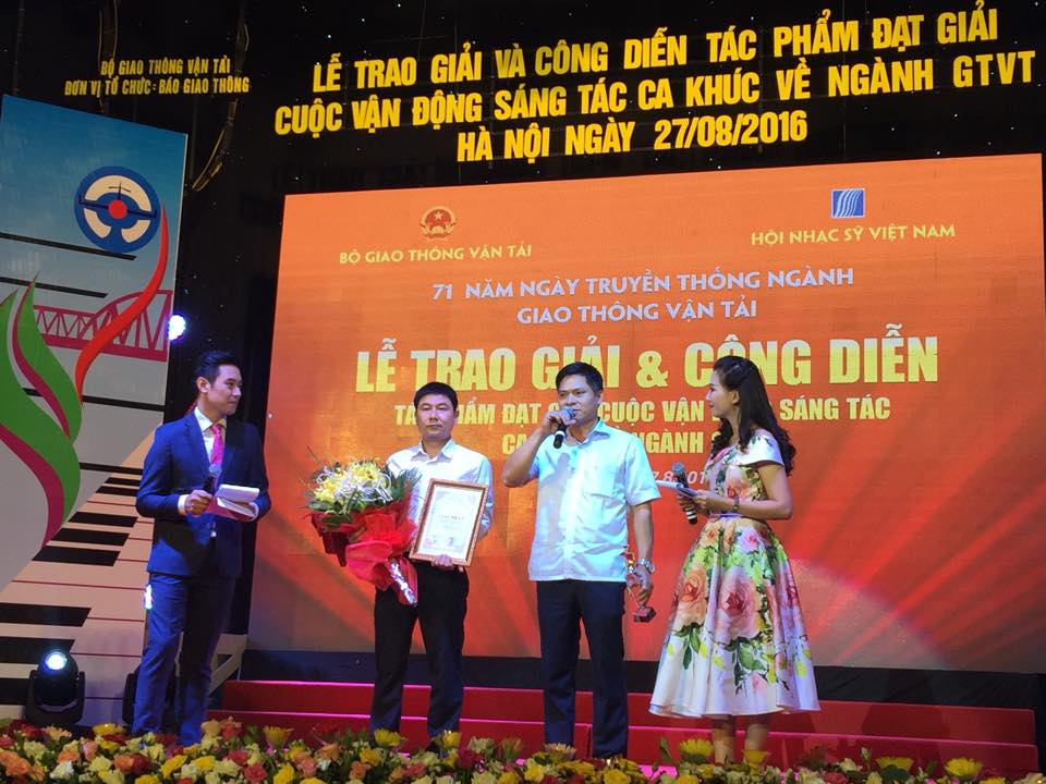 Tác phẩm đạt giải Nhất Cuộc vận động sáng tác ca khúc mới về ngành GTVT: Viết bằng trái tim sẽ chạm tới trái tim!