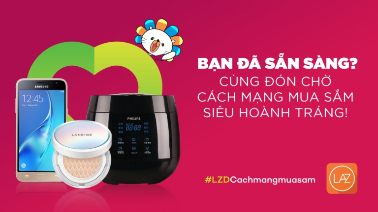 Lazada Việt Nam ghi nhận kỷ lục mới với tổng giá trị giao dịch đạt 7,8 triệu USD