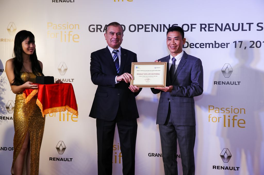 Renault khai trương đại lý 3S tại Hải Phòng