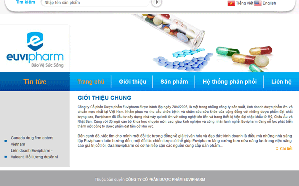 Tạm đình chỉ hoạt động sản xuất thuốc đối với Công ty Euvipharm