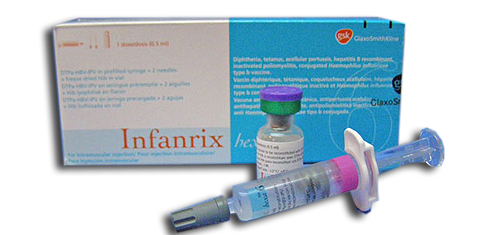 Vắc xin dịch vụ Infanrix Hexa