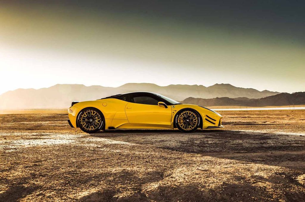 Ferrari 458 độ gói thân rộng quen-mà-lạ đầy cá tính