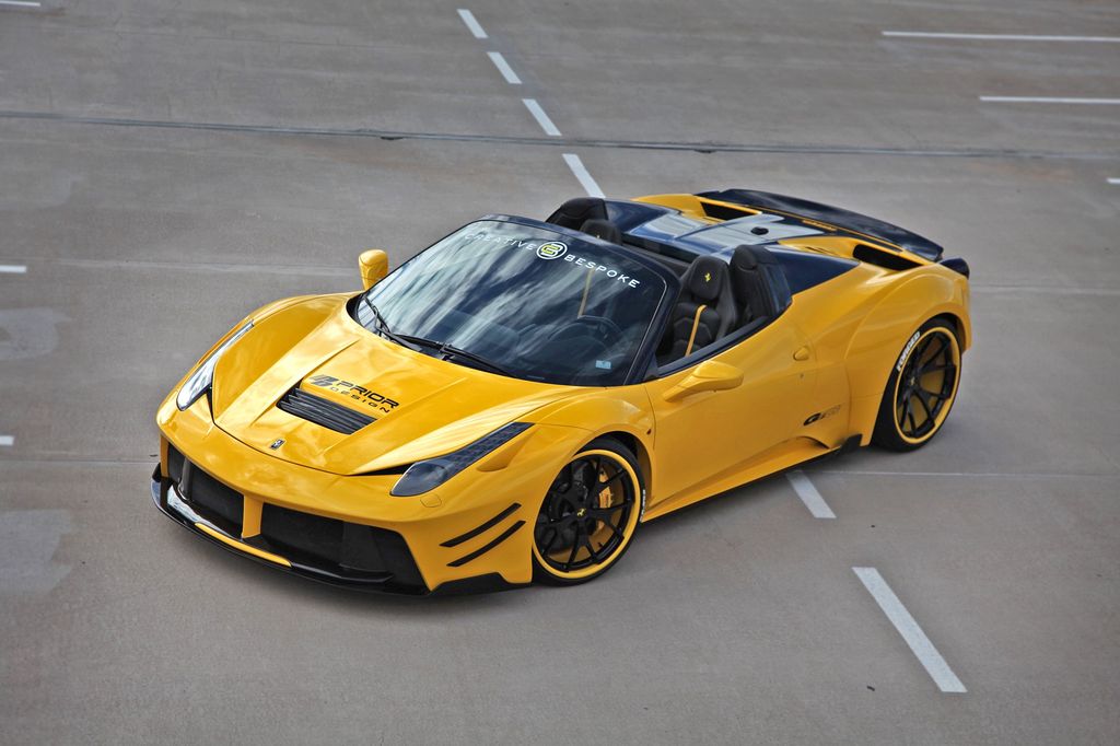 Ferrari 458 độ gói thân rộng quen-mà-lạ đầy cá tính