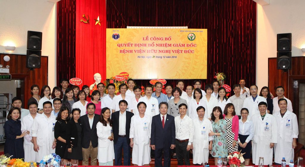 GS.TS. Trần Bình Giang giữ chức Giám đốc Bệnh viện Hữu nghị Việt Đức