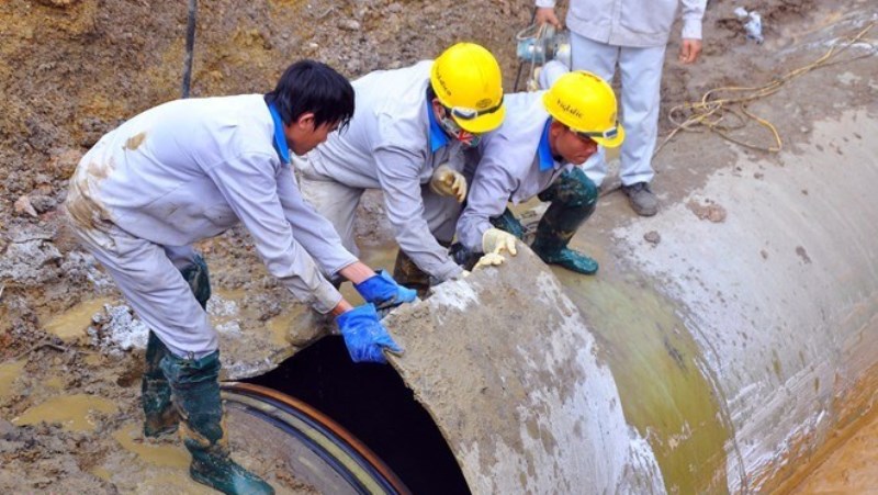 Dự án đường ống nước sông Đà 2: Hủy mua ống gang của nhà thầu Trung Quốc