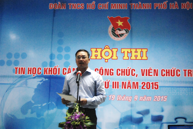 Gần 100 công chức, viên chức trẻ Thủ đô thi tài tin học