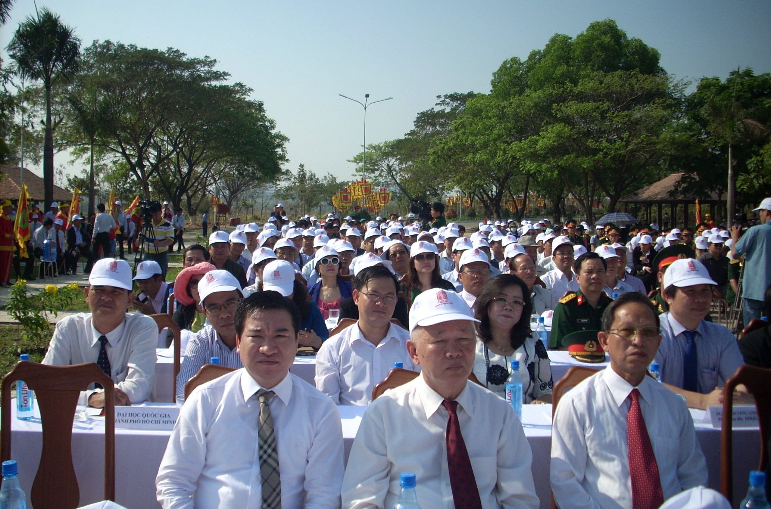 Khánh thành tượng Hoàng đế Quang Trung tại Đại học Quốc gia TP HCM