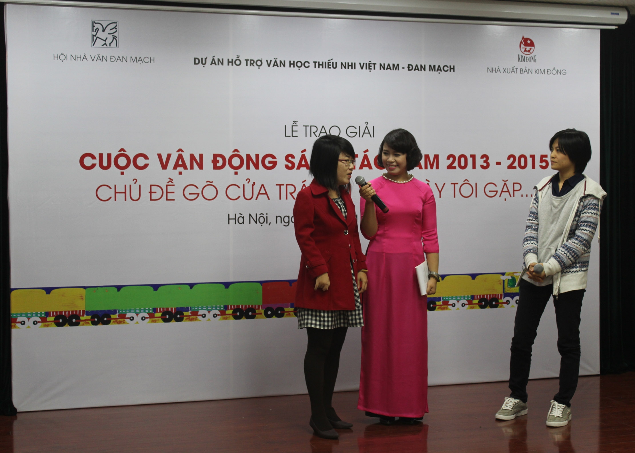 Nguyễn Thị Kim Hòa đoạt giải Nhất cuộc Vận động sáng tác văn học thiếu nhi 2013-2015