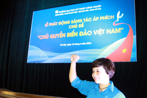 Sáng tác áp phích chủ đề Chủ quyền biển, đảo Việt Nam
