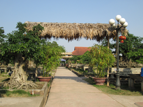 Xã Hồng Vân, Thường Tín, Hà Nội: Du lịch sinh thái “gỡ khó” cho làng nghề cây cảnh