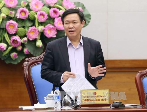 Phó Thủ tướng Vương Đình Huệ chỉ đạo điều hành giá