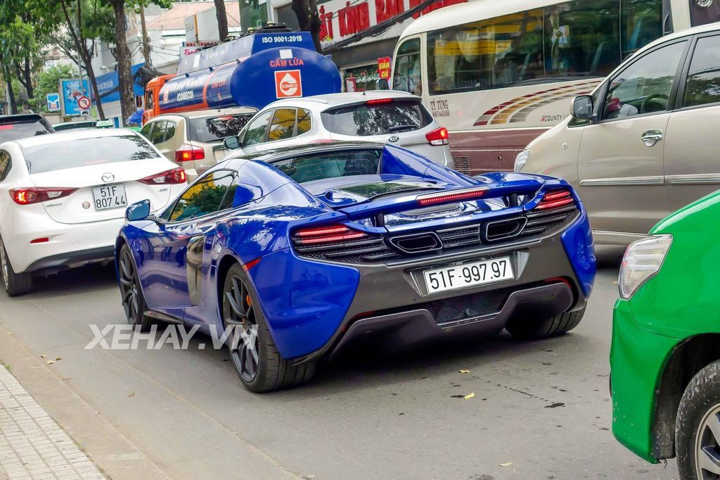 Minh Nhựa cho McLaren 650S Spider biển 
