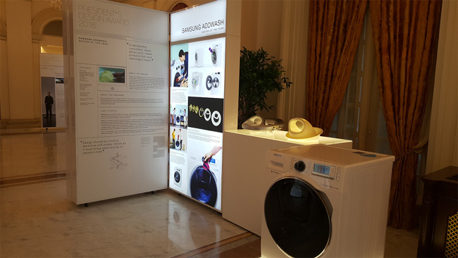 Máy giặt Samsung AddWash nhận giải 
