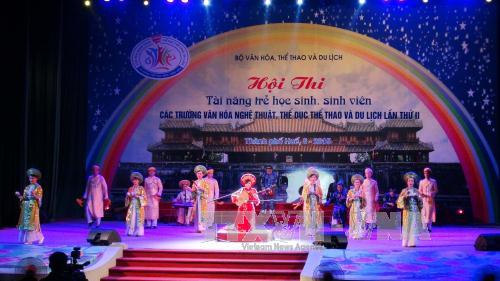 Thi tài năng trẻ học sinh vinh viên các trường văn hóa, thể thao, du lịch toàn quốc