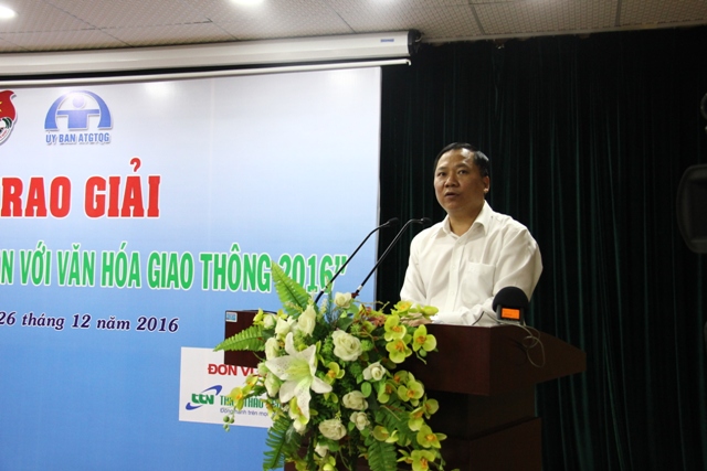 Trao giải Cuộc thi viết “Thanh niên với văn hoá giao thông” 2016