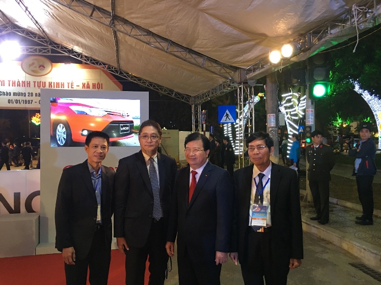 Toyota Việt Nam đồng hành cùng tỉnh Vĩnh Phúc tại Triển lãm thành tựu kinh tế - xã hội và hội chợ chào mừng 20 năm tái lập tỉnh