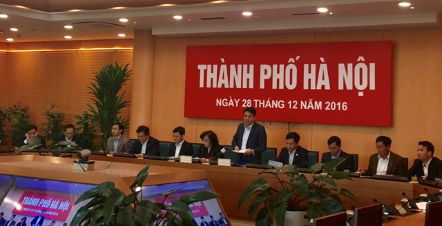 Năm 2016, Hà Nội thực hiện quyết liệt, hiệu quả nhiều nhiệm vụ
