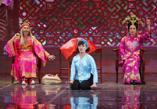 Gala Cười 2017: Quang Thắng, Xuân Bắc lạ lẫm trong hình hài của thành viên ban nhạc Modern Taking