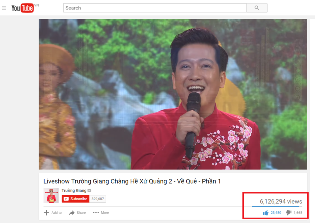 Chàng hề xứ Quảng 2 đạt 12 triệu lượt xem chỉ sau 2 tuần