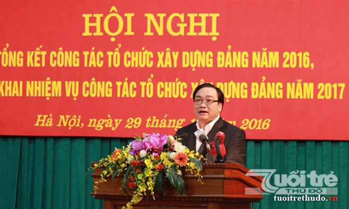 Bí thư Thành ủy Hoàng Trung Hải: Thực hiện công tác cán bộ công tâm, khách quan, có tầm nhìn