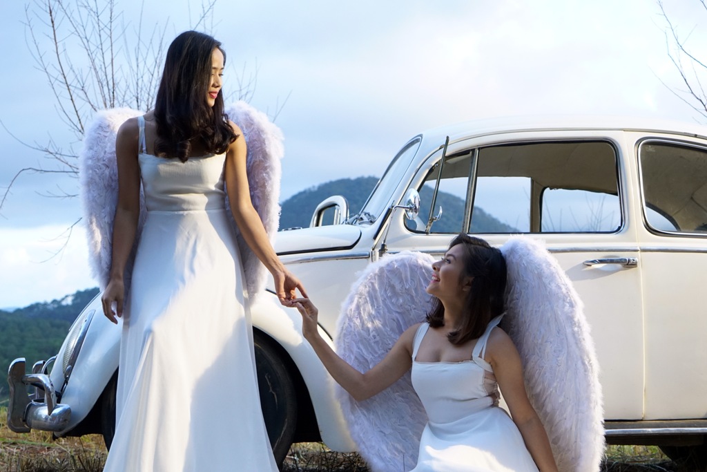 Phim kinh dị Oán liêu trai và ám ảnh với tạo hình của Vân Trang và Bella Mai