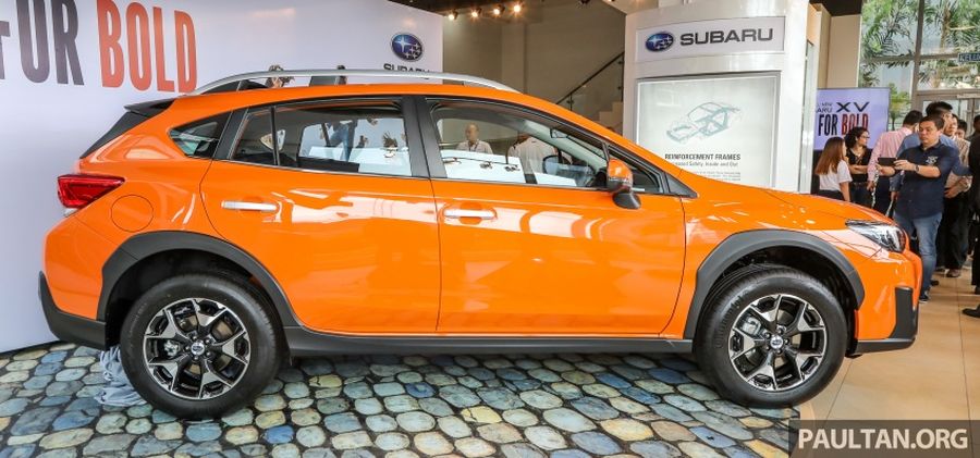 Subaru XV 2018 được bán tại Malaysia dưới dạng xe lắp ráp, giá từ 661 triệu VNĐ
