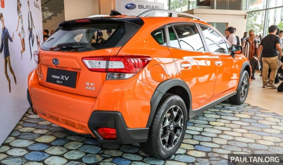 Subaru XV 2018 được bán tại Malaysia dưới dạng xe lắp ráp, giá từ 661 triệu VNĐ