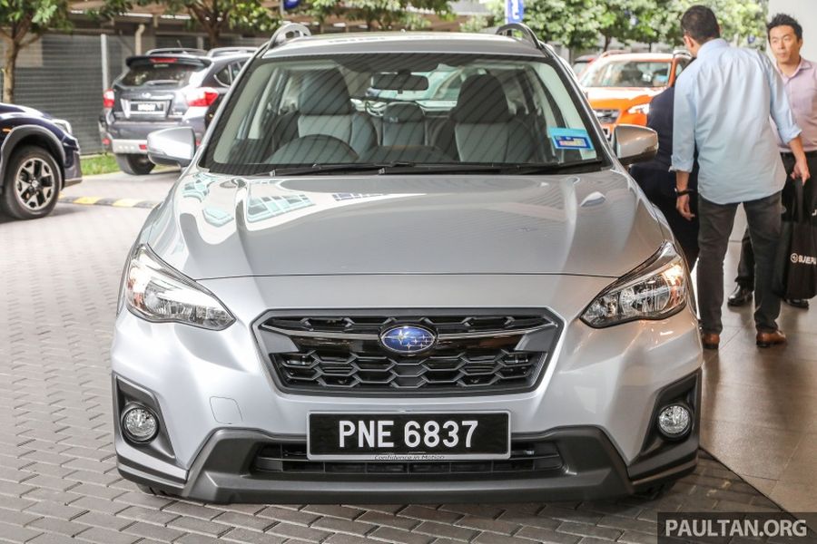Subaru XV 2018 được bán tại Malaysia dưới dạng xe lắp ráp, giá từ 661 triệu VNĐ