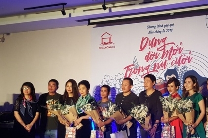 Nhà Chống lũ xây dựng được 523 căn nhà trong 4 năm